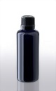 Violettglasflasche mit Schraubverschlu - 50 ml