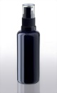Violettglasflasche mit Sprhaufsatz - 50 ml
