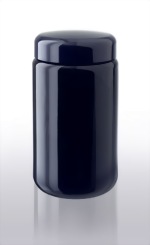 Violett-Weithalsglas mit Deckel - 400 ml